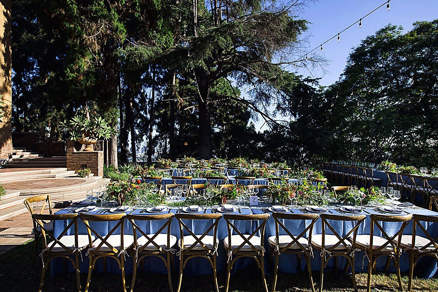 Reception tablescape & centerpieces