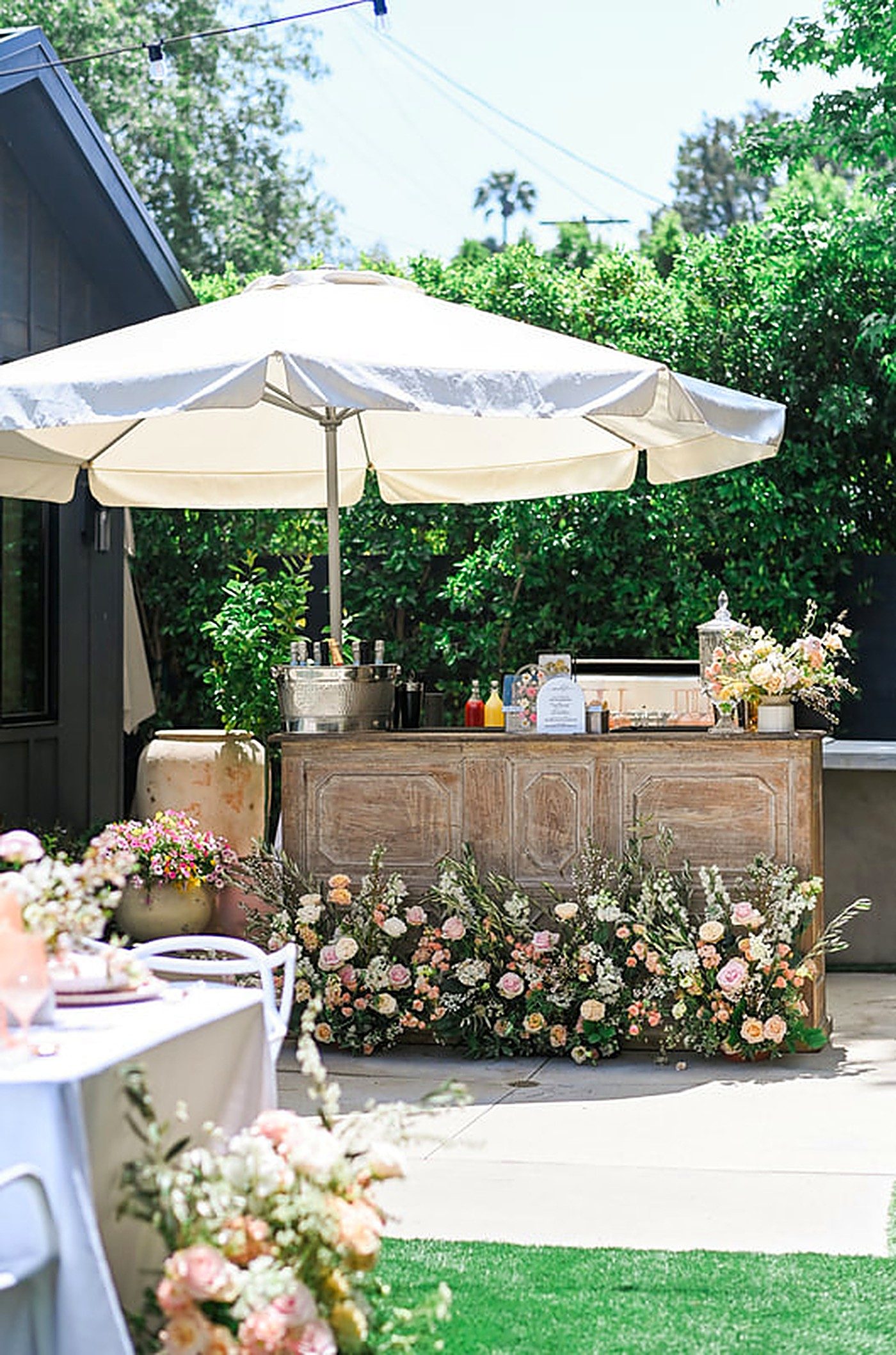 Wedding florals by The Velvet Poppy