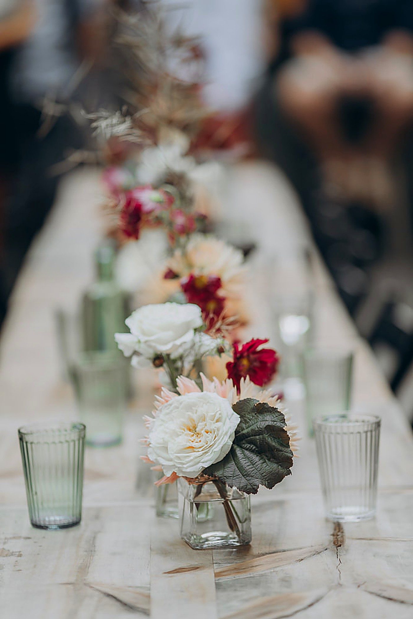 Wedding florals by The Velvet Poppy