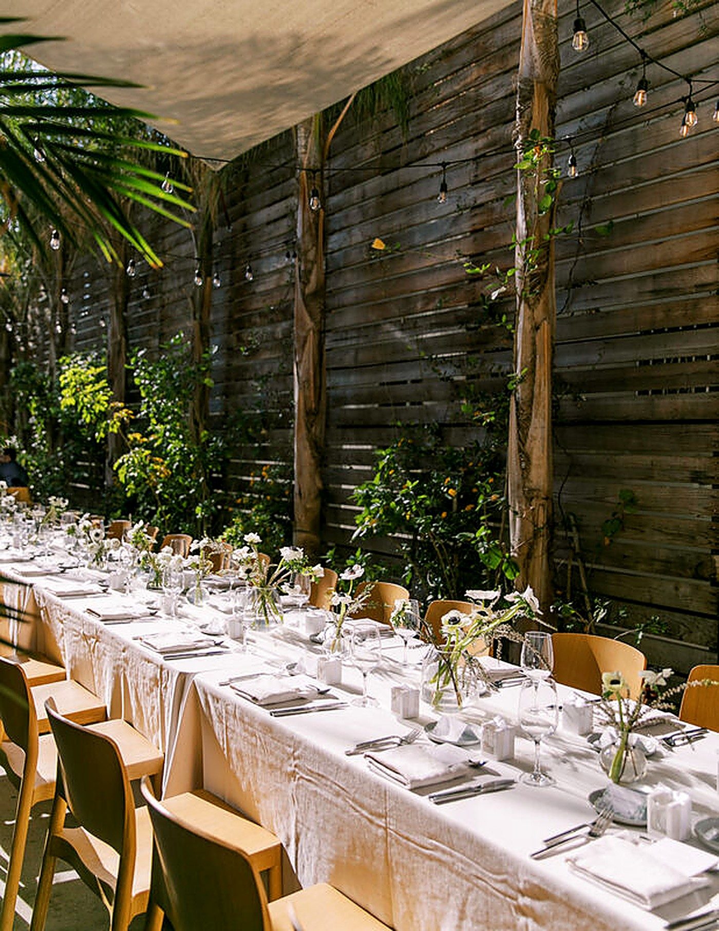 Reception tablescape & centerpieces