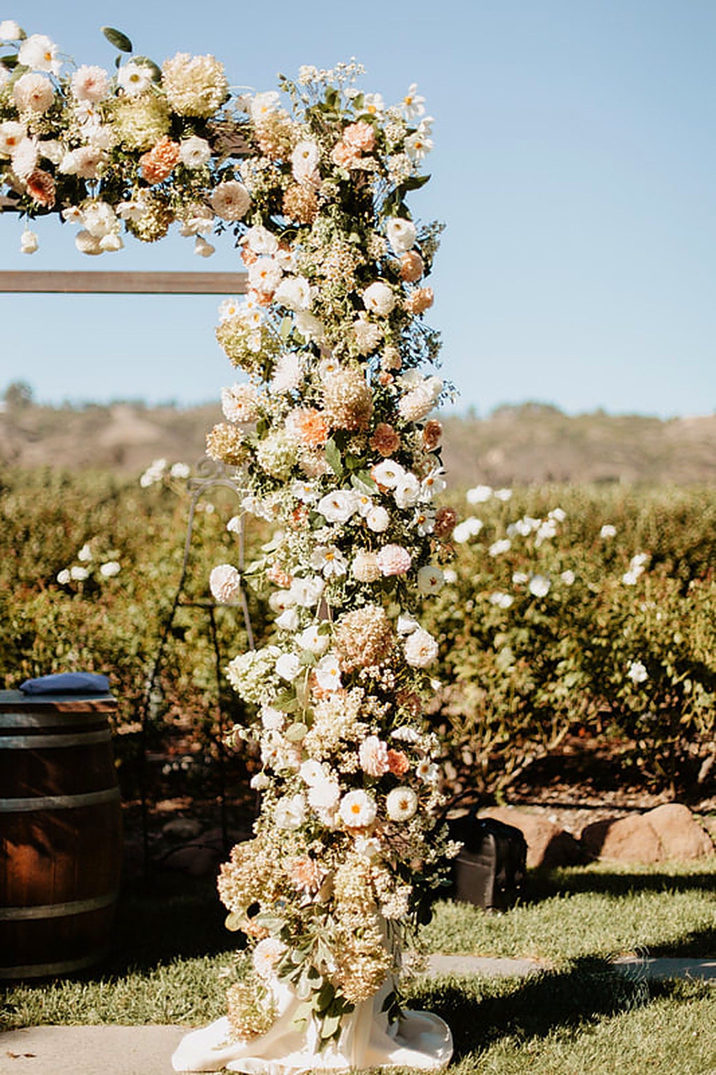 Ceremony installation & floral design