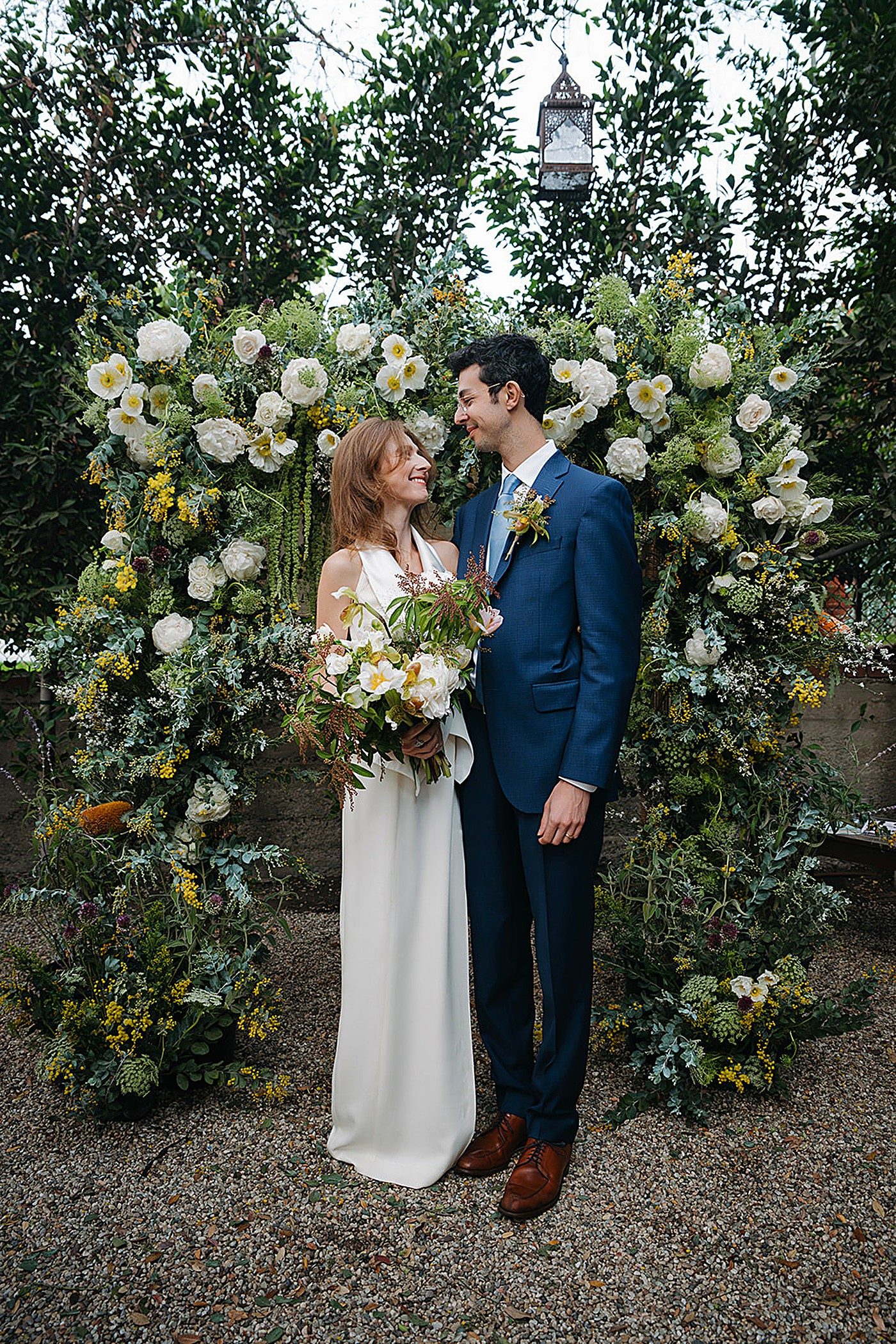 Wedding florals by The Velvet Poppy
