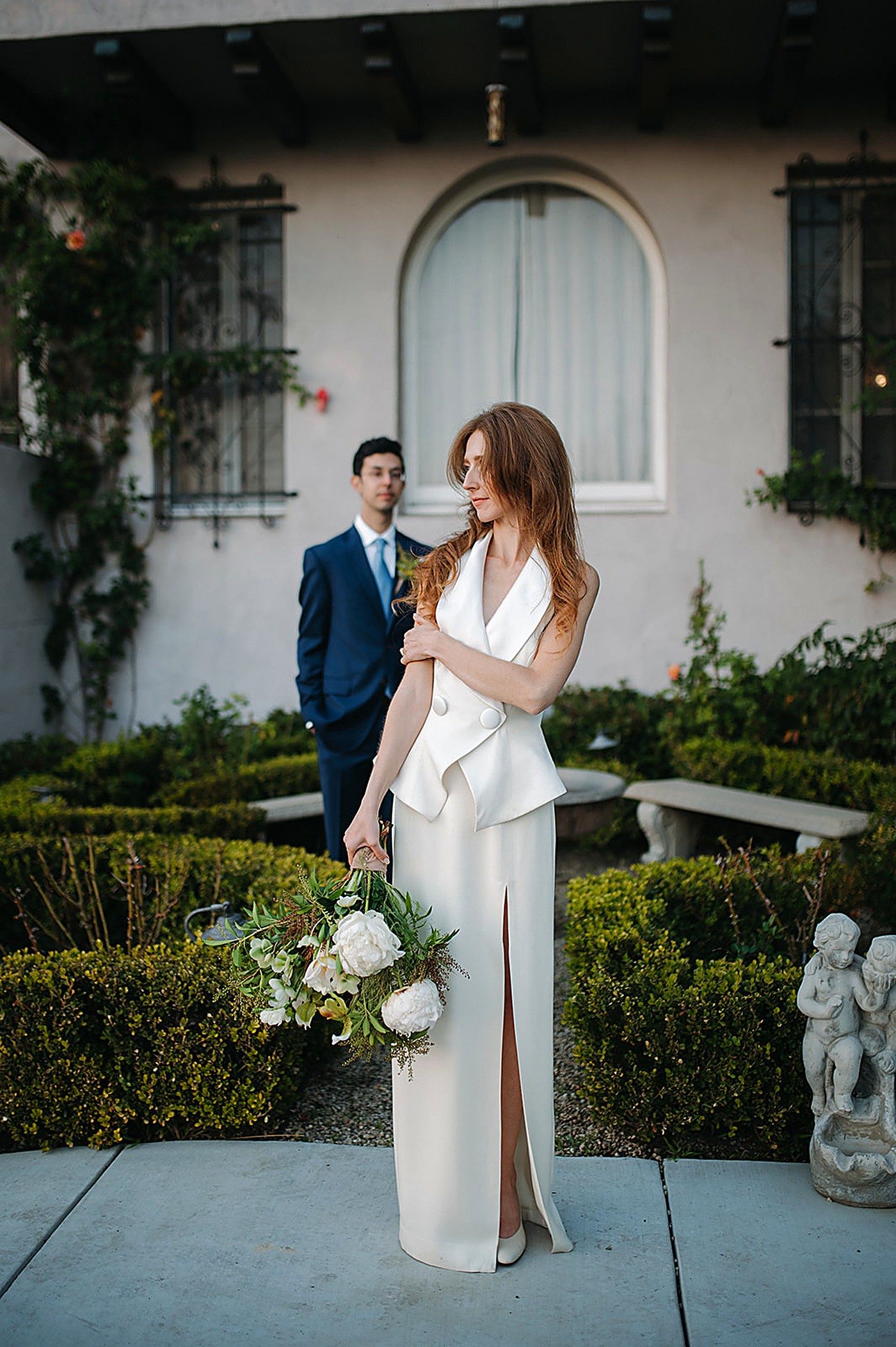Wedding florals by The Velvet Poppy